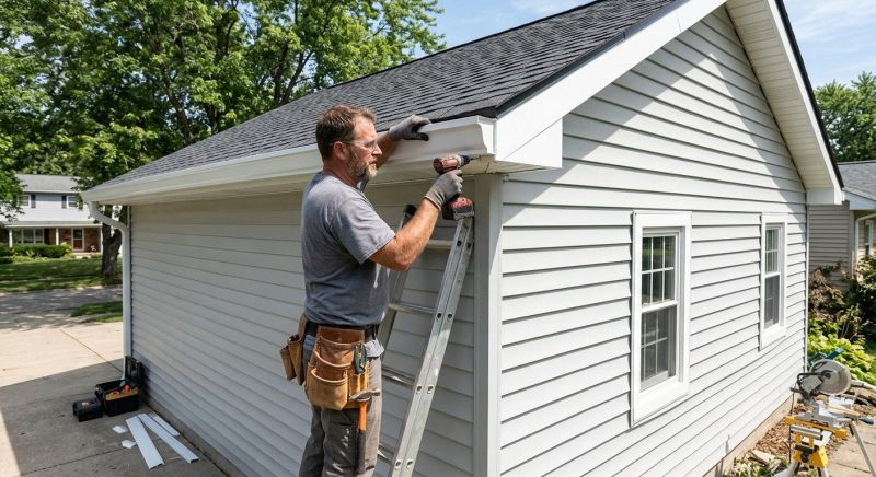 Aluminum Fascia Replacement in Wilmington, NC