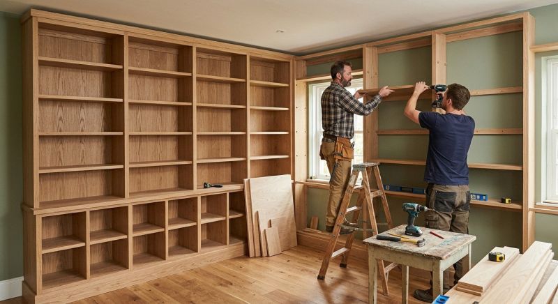 Built In Shelving Service in Charlotte, NC