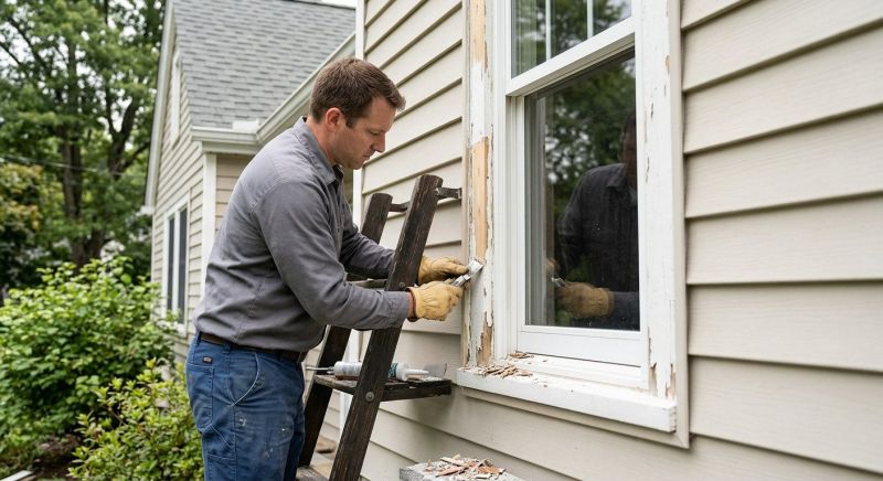 Exterior Window Molding Repair in Olathe, KS