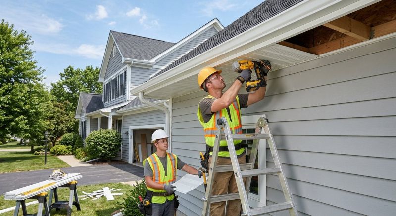 Soffit Vents Installation in Conroe, TX